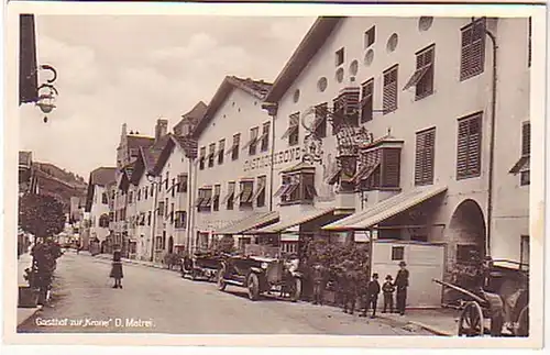 00942 Ak Matrei Gasthof "Zur Krone" um 1940