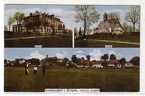 00925 Ak Leukersdorf dans l'école des Mines Métallifères etc. 1925