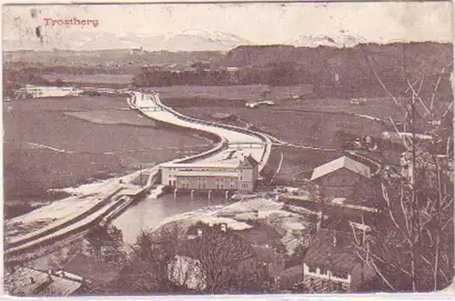 00868 Ak Trostberg Vue totale vers 1910