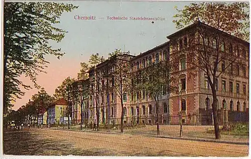 00848 Ak Chemnitz Technische Staatsinstituten für 1920