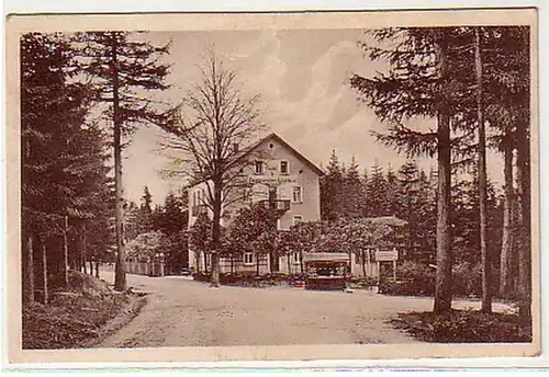 00847 Ak Louisenburg près de Wunsiedel Hotel vers 1930