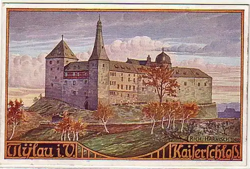 00835 Ak Mylau im Vogtland Kaiserschloß um 1920