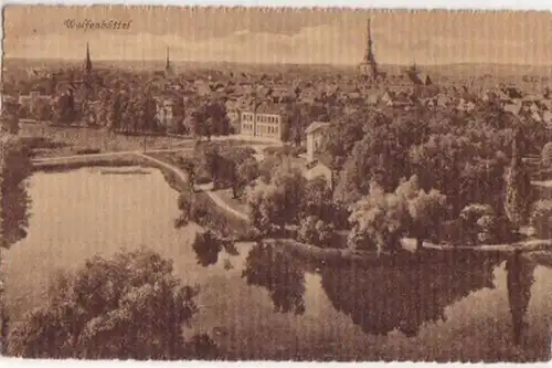 00819 Ak Wolfenbüttel Totalansicht um 1930