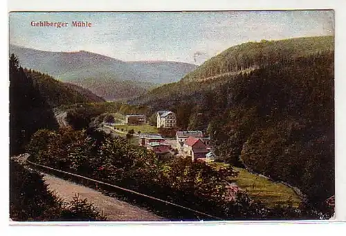 00795 Ak Gehlberger Mühle in Thüringen um 1920