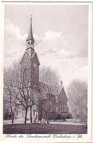 00735 Ak Eglise de la Zschadrass Landesanstalt in Sa.1930