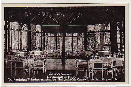 00629 Ak Waldcafe Connewitz Intérieur vers 1930