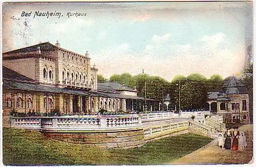 00602 Ak Bad Nauheim Kurhaus 1906