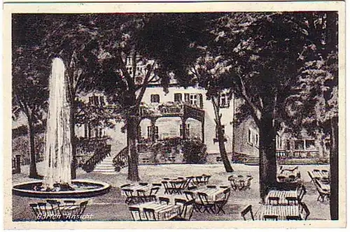 00585 Ak Hotel et Villa "Zur Zeitzer Suisse" 1939