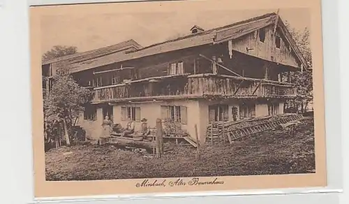 00563 Ak Miesbach altes Bauernhaus um 1930