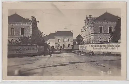 00517 Photo Ak Luneville Lorraine Vue locale vers 1915