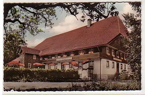 00516 Ak Wieden Schwarzwald Gasthof Hirschen 1957