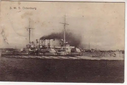 00431 Bateau de guerre S.M.S. "Oldenburg" 1917