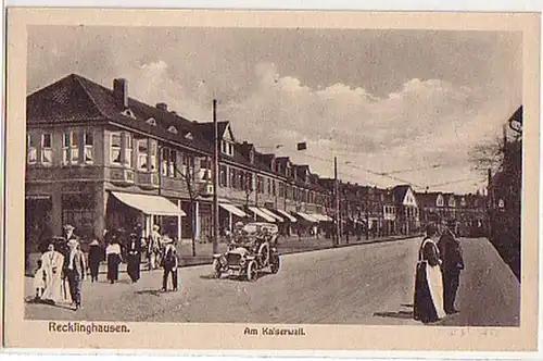 00421 Ak Recklingshausen Am Kaiserwall um 1910