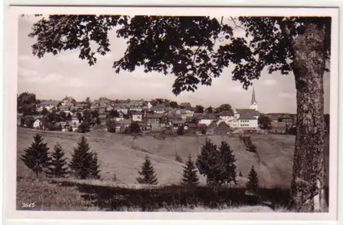 00375 Ak Nordhalben Blick vom Regberg um 1940