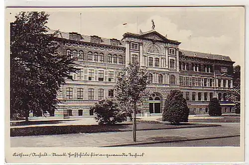 00355 Ak Köthen Anhalt Staatliche Hochschule um 1940
