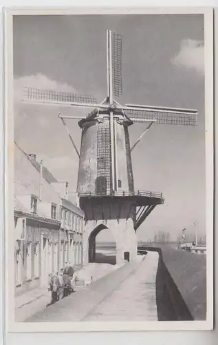 00309 Ak "Molen van Ruysdael" te Wijk bij Duursstede Windmühle um 1940