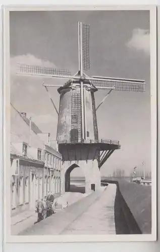 00309 Ak "Molen van Ruysdael" te Wijk bij Duurstede Windmühle um 1940