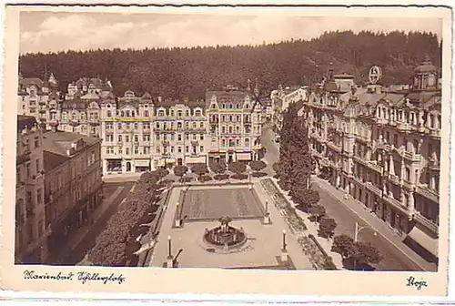 00264 Ak Marienbad Schillerplatz 1942