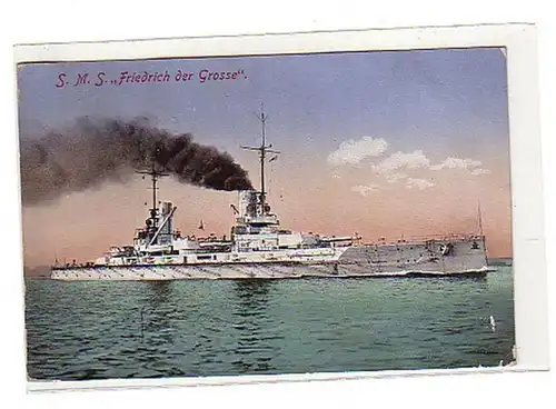 00230 Ak navire de guerre S.M.S. "Friedrich le Gross"1916