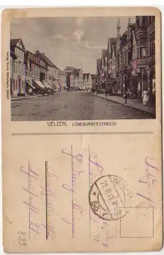 00226 Feldpost Ak Uelzen Lüneburgerstrasse 1918