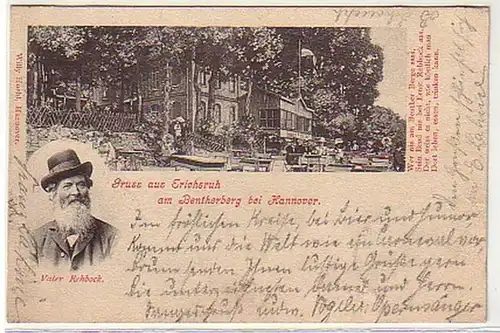 00149 Ak Gruss d'Erichsruh am Bentherberg 1905