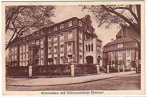 00140 Ak Hamburg Hôpital Ebenezer vers 1930