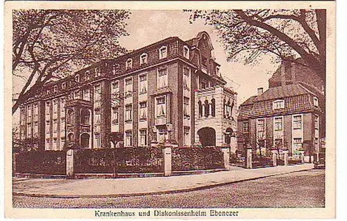 00139 Ak Hamburg Hôpital Ebenezer vers 1930