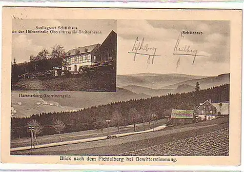 00118 Ak Haute-Cité Vert Schutzhaus 1922