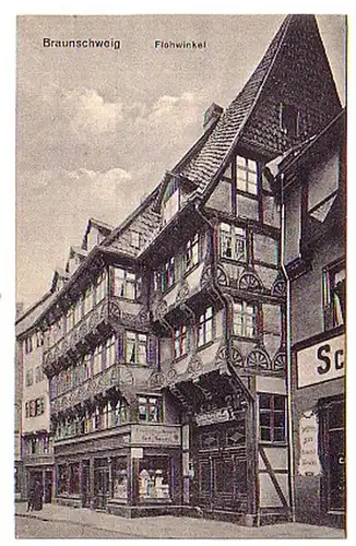 00108 Ak Braunschweig Angle de puce 1924