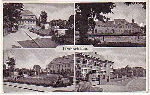 00106 Multi-image Ak Limbach en Saxe vers 1930