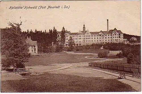 00074 Ak Sanctuaire Hohwald (Post Neustadt i. Sa.) 1925