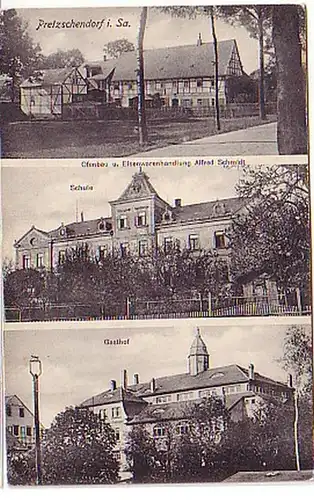 00058 Ak Pretzschendorf en Sachsen Gasthof etc. 1937