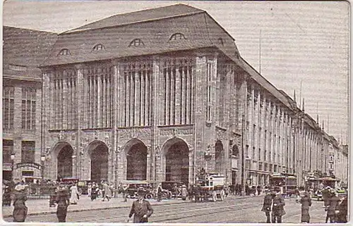 00010 Ak Berlin Kaufhaus Wertheim Leipziger Platz 1925