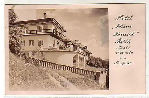 00005 Ak Hotel Belle vue Reith Tirol vers 1940