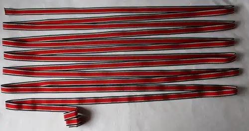 Original Ordensband Eisernes Kreuz 2. Klasse 2. Weltkrieg Länge 704 cm (130304)