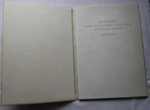 DDR Urkunde Heinrich-Heine-Preis 1989 Ministerium für Kultur Bartel 32 (155510)