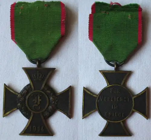 Ordensspange EK, Friedrich-Crouz, Fredrich August Médaille, Honneur de croix (153185)