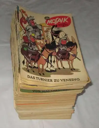 Mosaik Digedags 90 bis 229 komplett 140 Hefte 1964-1975 (134838)