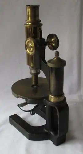 Carl Zeiss Jena Microscope de laboratoire n° 53574 Franz Hugershoff Leipzig 1911 (153382)