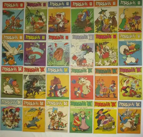 Mosaik Abrafaxe 1/1976 bis 252/1996 komplett 252 Hefte (125068)