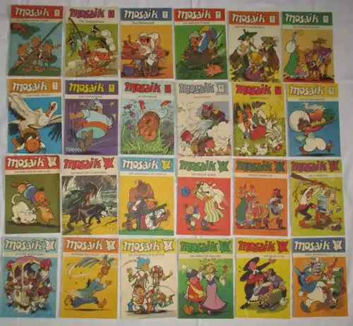 Mosaik Abrafaxe 1/1976 bis 264/1997 komplett 264 Hefte (112629)