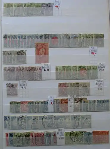 schöne Briefmarkensammlung Niederlande Tausenden Briefmarken 1852-1997 (104138)