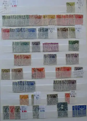 schöne Briefmarkensammlung Niederlande Tausenden Briefmarken 1852-1997 (104138)