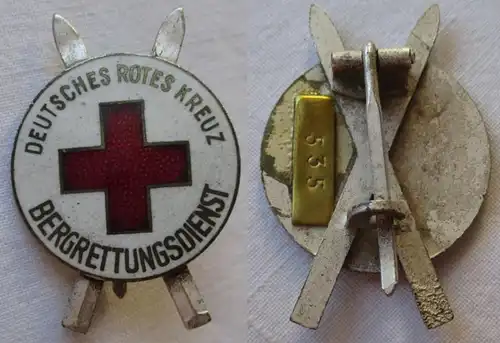Badge de qualification Croix-Rouge allemande Service de sauvetage des montagnes RDC (132303)