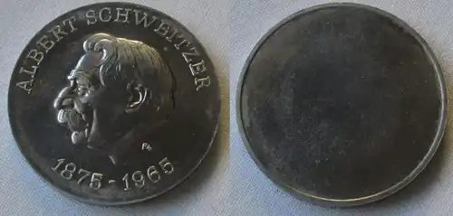 DDR Gedenk Münze 10 Mark Albert Schweitzer 1975 Aluminium Probe (144601)