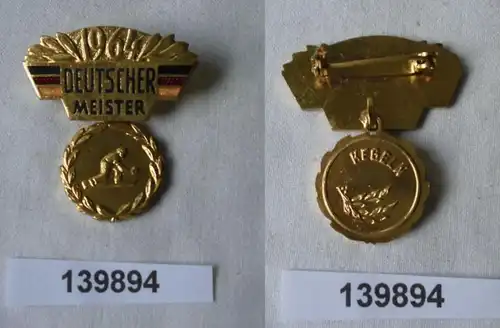 DDR Abzeichen Sport Deutscher Meister 1964 im Kegeln (139894)