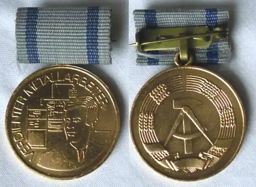 DDR Médaille Métallurgie Médiane Manufactureurée (114096)