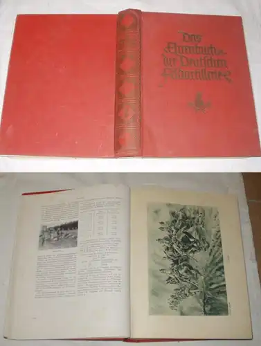 Le Livre d'Honneur de l'artillerie allemande de champ vers 1930
