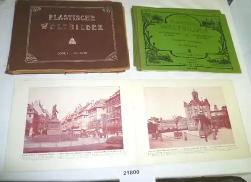 Plastische Weltbilder Serie I 10 Hefte, Deutscher Verlag Berlin um 1930