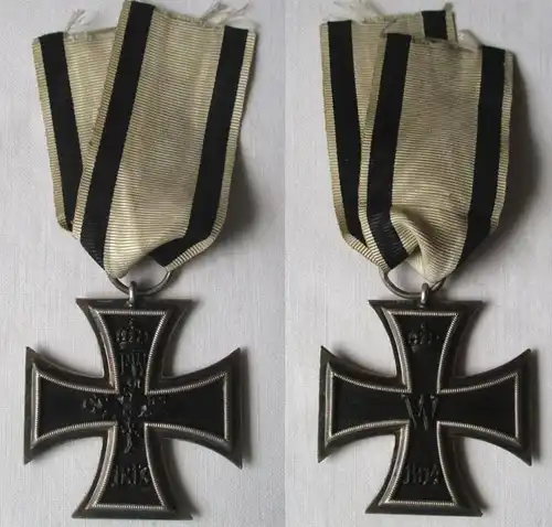 Croix de fer 2ème classe 1914 Non-combattant avec fabricant 1ère guerre mondiale (155936)